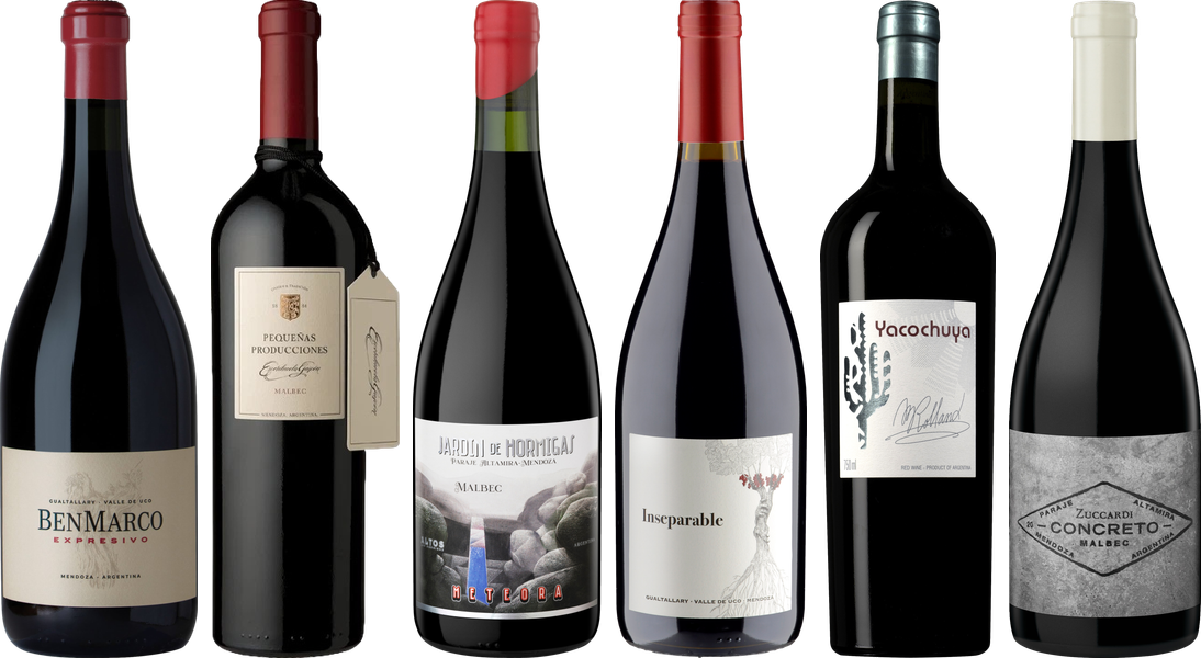 Argentinischer Malbec Premium Verkostungsset