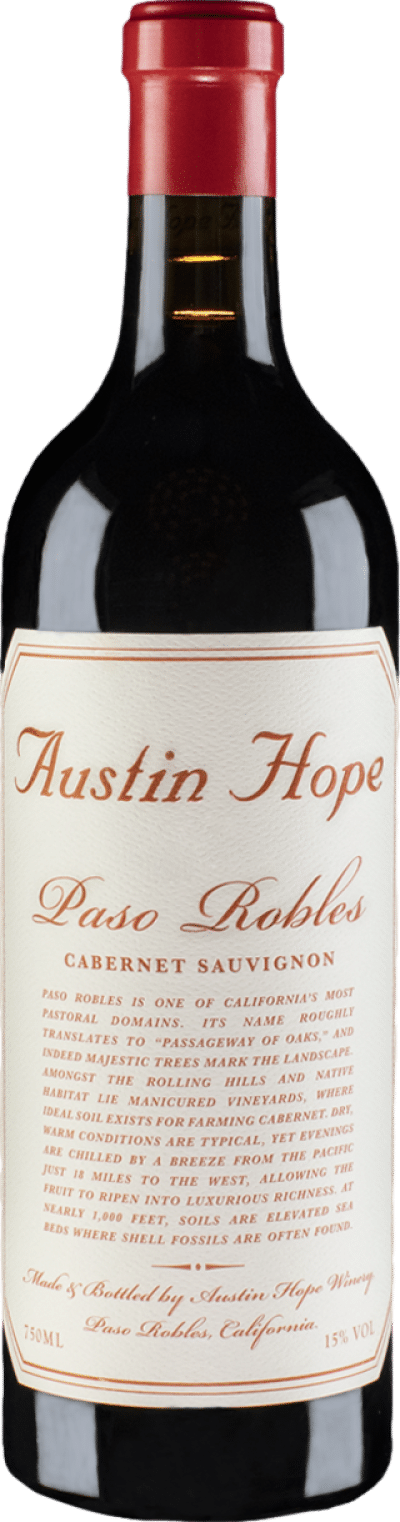 Austin Hope Cabernet Sauvignon 2022