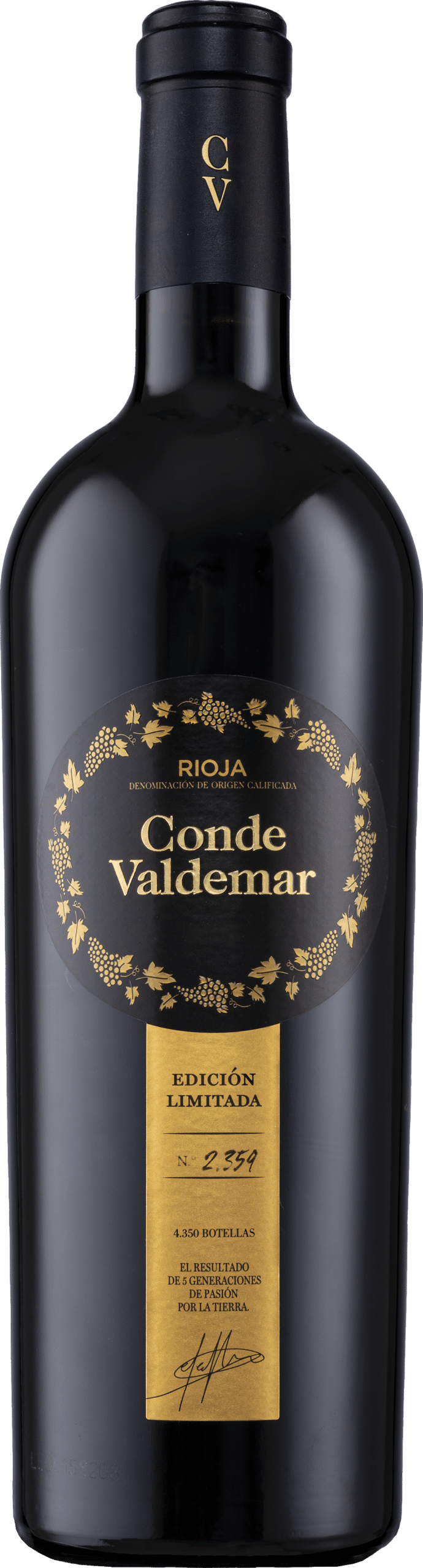 Bodegas Valdemar Conde de Valdemar Edicion Limitada 2020