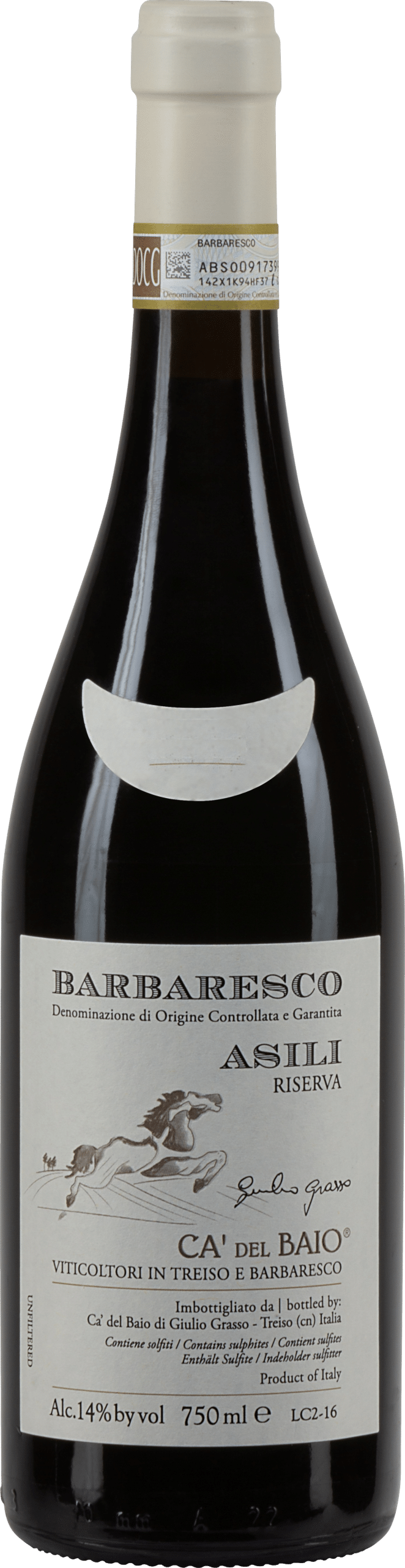 Ca' del Baio Barbaresco Asili Riserva 2020