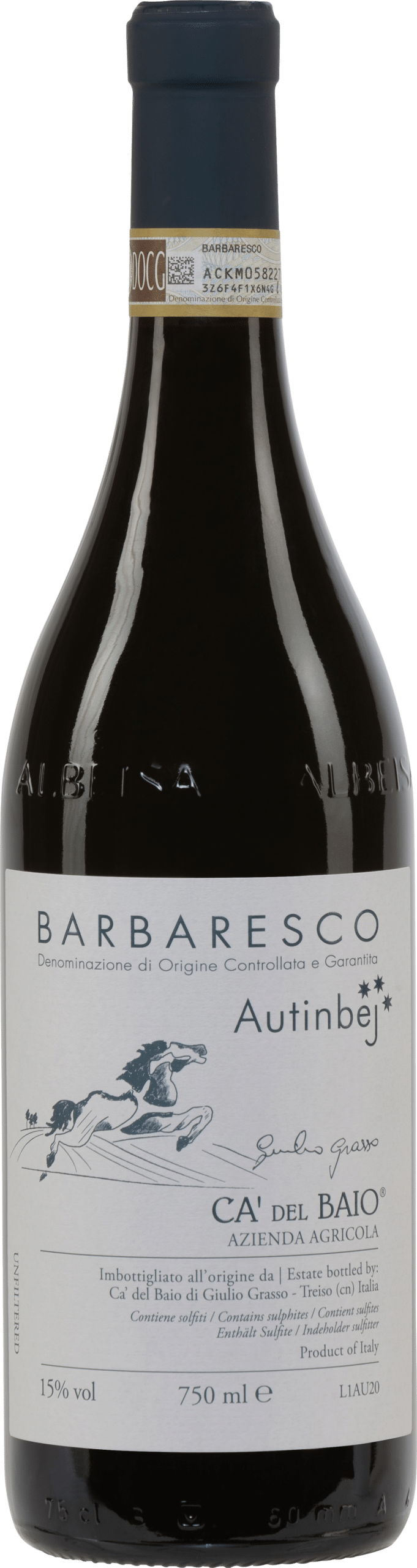 Ca' del Baio Barbaresco Autinbej 2023