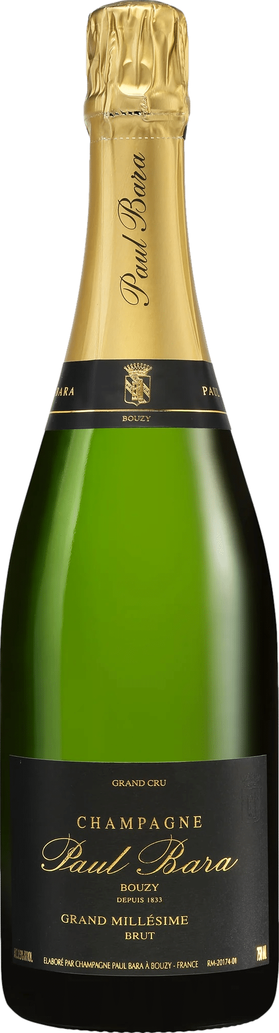 Champagne Paul Bara Grand Millesime Grand Cru 2018