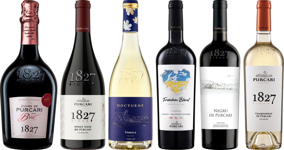 Chateau Purcari Moldawien Wein Verkostungsset