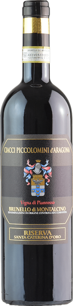 Ciacci Piccolomini d'Aragona Pianrosso Santa Caterina d’Oro Riserva 2019