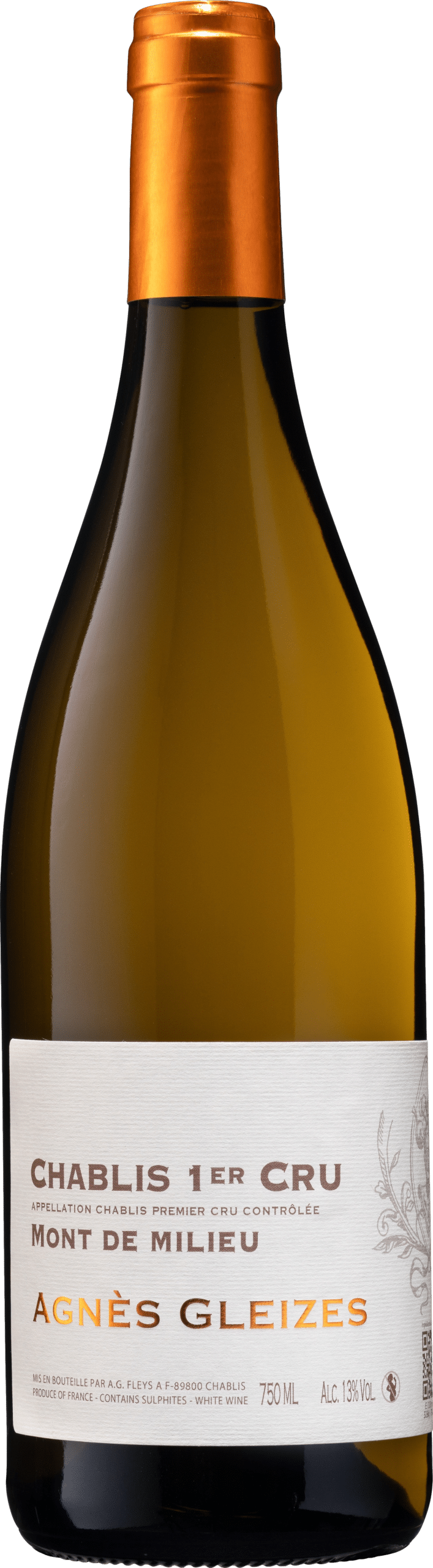 Domaine Gautheron Agnes Gleizes Agnes Gleizes Chablis Premier Cru Mont de Milieu 2023