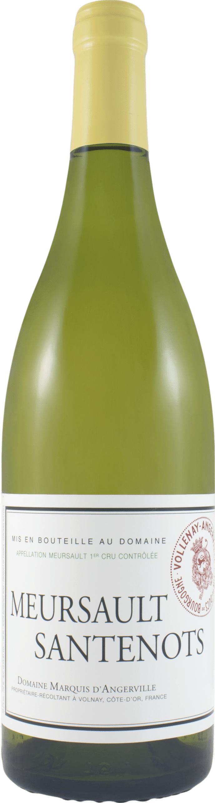 Domaine Marquis d'Angerville Meursault Premier Cru Santenots 2018