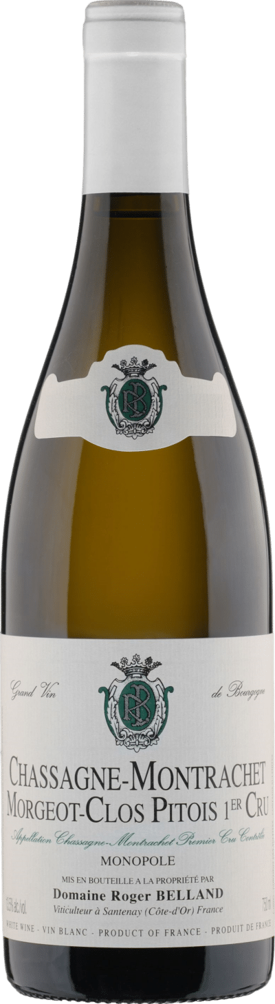 Domaine Roger Belland Chassagne Montrachet Premier Cru Morgeot Clos Pitois Blanc 2024