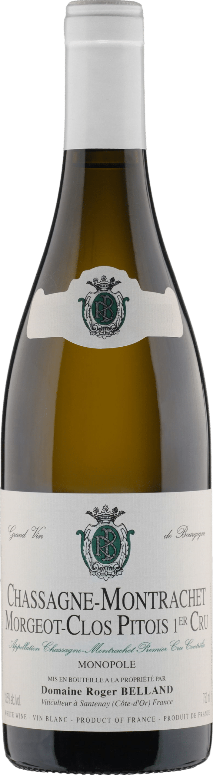 Domaine Roger Belland Chassagne Montrachet Premier Cru Morgeot Clos Pitois Blanc 2024