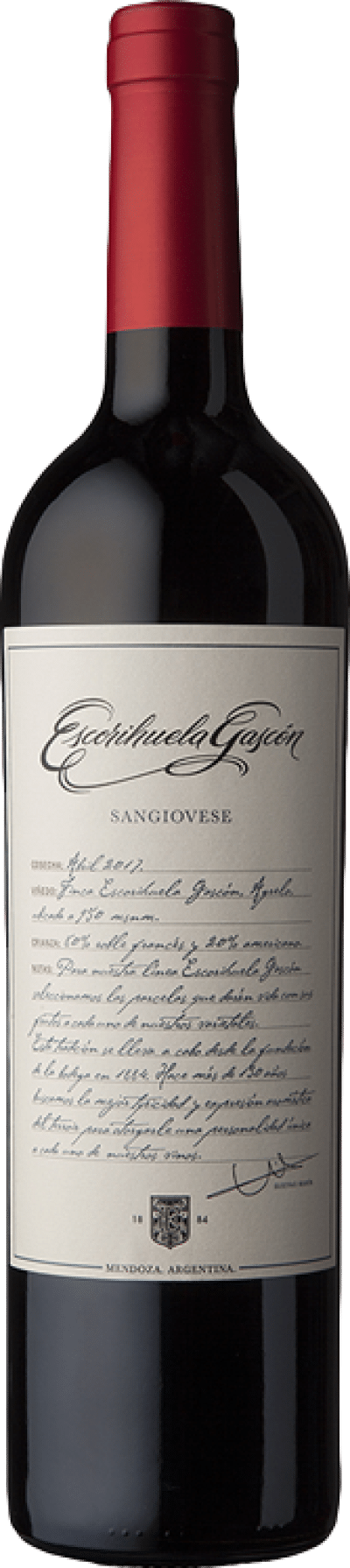 Escorihuela Gascon Reserve Sangiovese 2024