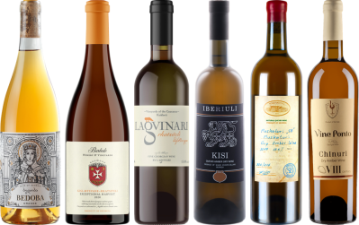 Georgien Orange Amber Wein Premium Verkostungsset