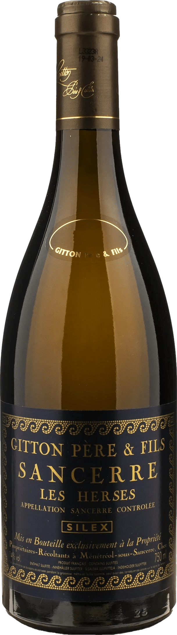 Gitton Pere et Fils Sancerre Les Herses Silex 2024