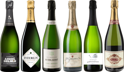 Hochwertiges Champagner-Verkostungsset