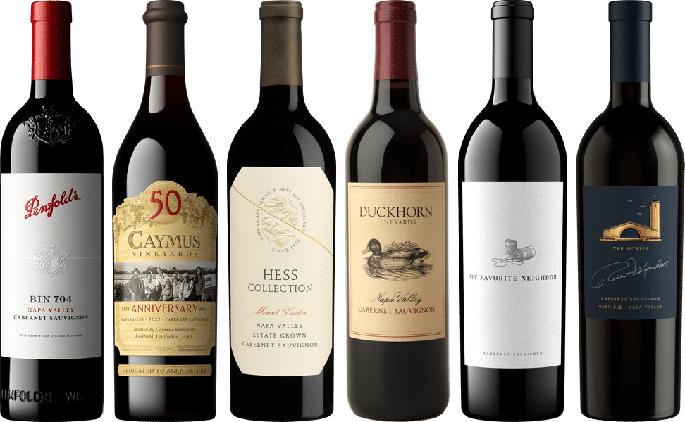 Kalifornien Cabernet Sauvignon Premium Verkostungsset
