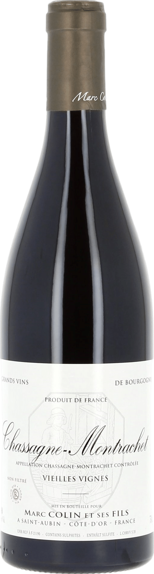 Marc Colin et Fils Chassagne Montrachet Vieilles Vignes Rouge 2023