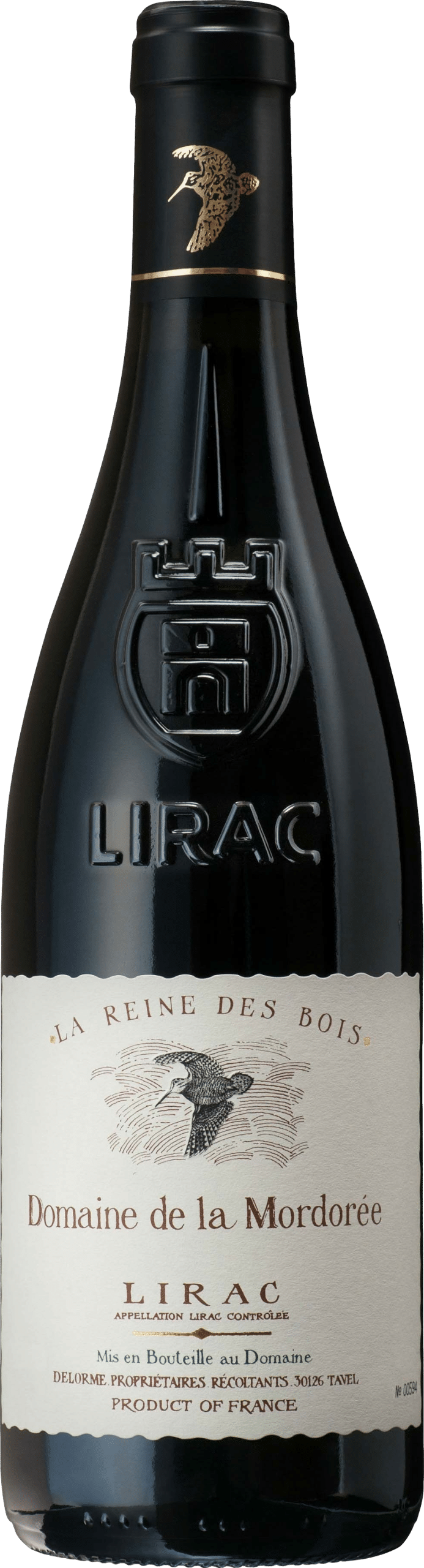 Mordoree Lirac Rouge La Reine des Bois 2020