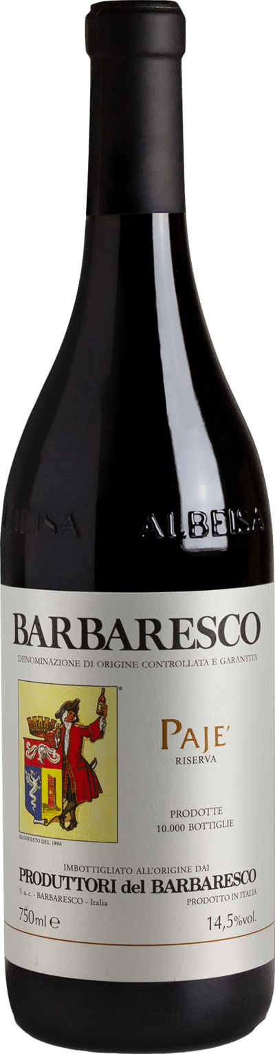 Produttori del Barbaresco Barbaresco Riserva Paje 2019