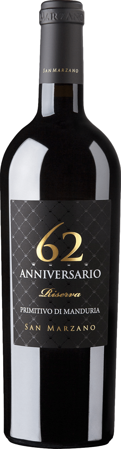 San Marzano 62 Anniversario Primitivo di Manduria Riserva 2019