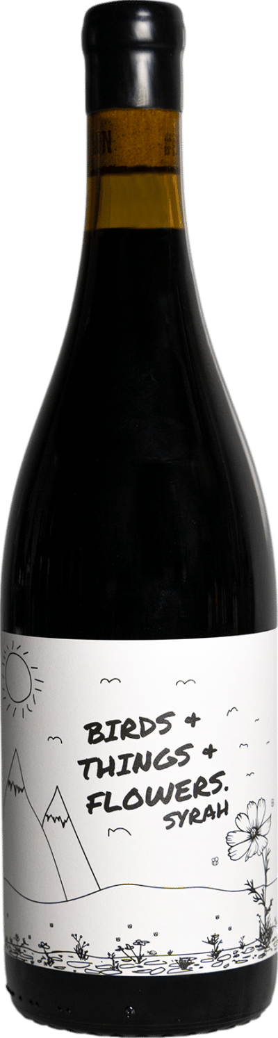 Upsidedown Birds Things Flowers Syrah 2022