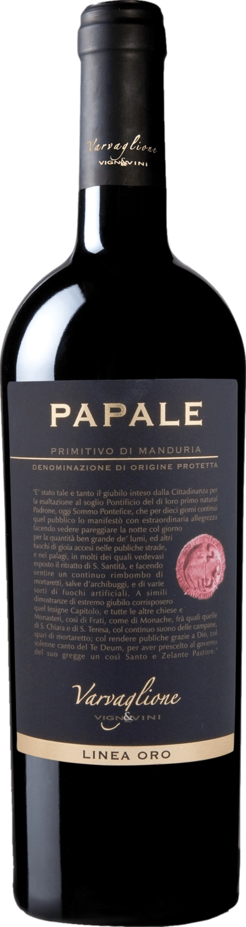 Varvaglione Papale Linea Oro Primitivo di Manduria 2021