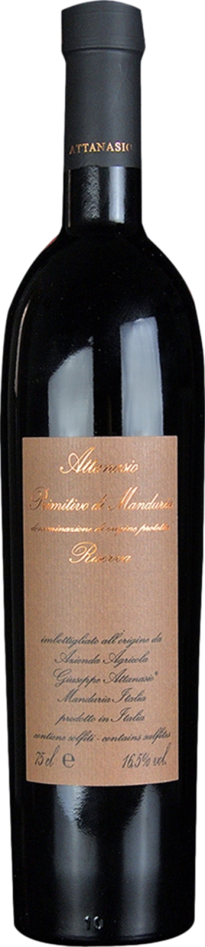 Attanasio Primitivo di Manduria Reserva 2016