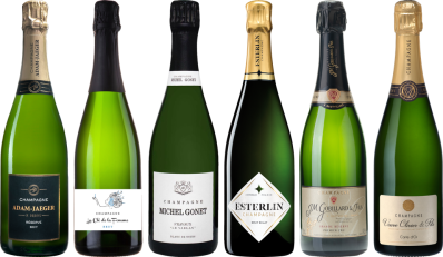 Hochwertiges Champagner-Verkostungsset