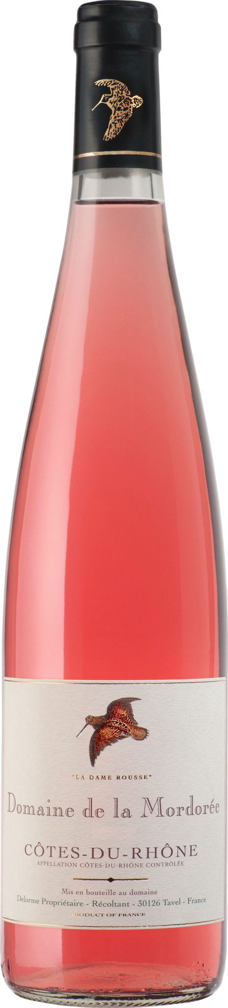 Mordoree Cotes du Rhone Rose La Dame Rousse 2025