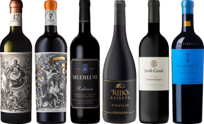 Südafrika  Rotwein Premium Verkostungsset