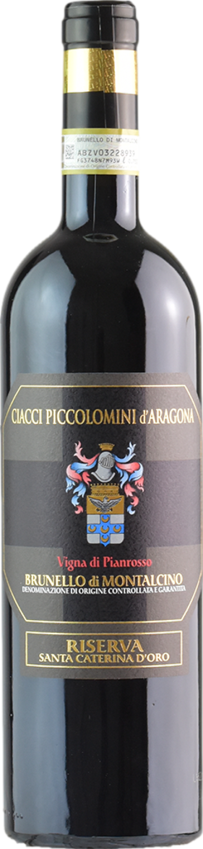 Ciacci Piccolomini d'Aragona Pianrosso Santa Caterina d’Oro Riserva 2019