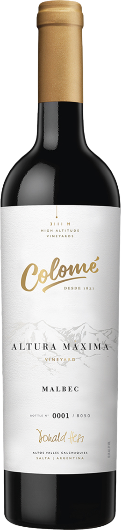 Colome Altura Maxima Malbec 2020