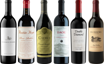 Kalifornien Cabernet Sauvignon Premium Verkostungsset