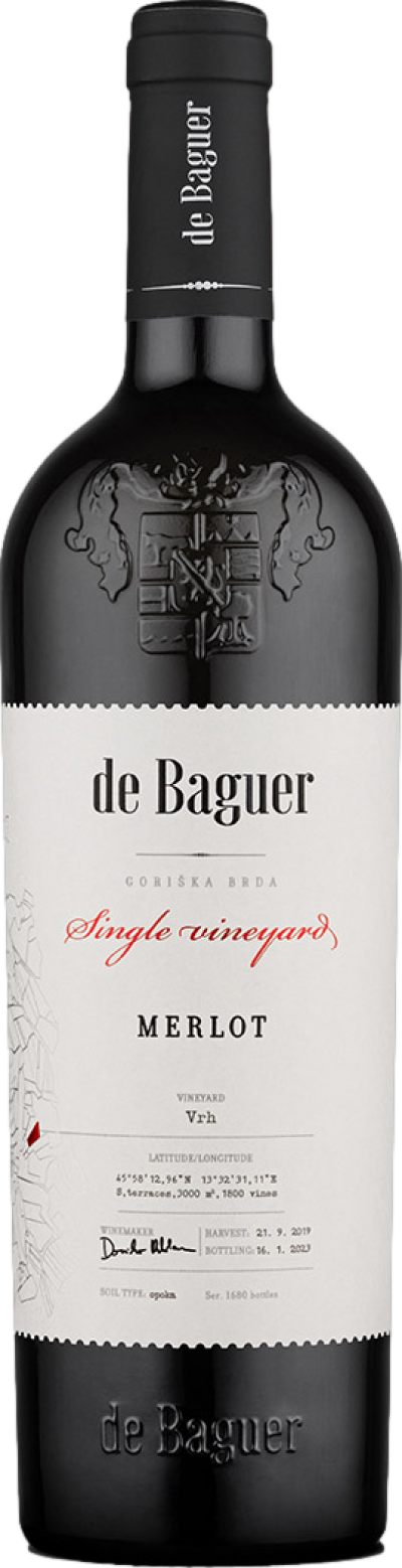 Klet Brda De Baguer Single Vineyard Merlot 2019