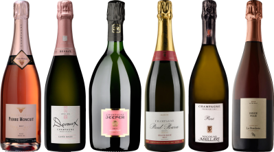 Rosé Champagner-Verkostungsset
