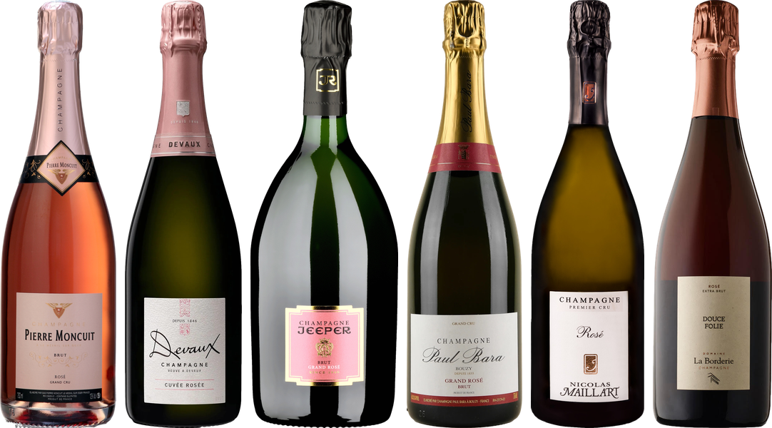 Rosé Champagner-Verkostungsset