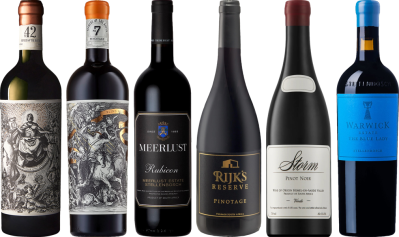 Südafrika  Rotwein Premium Verkostungsset