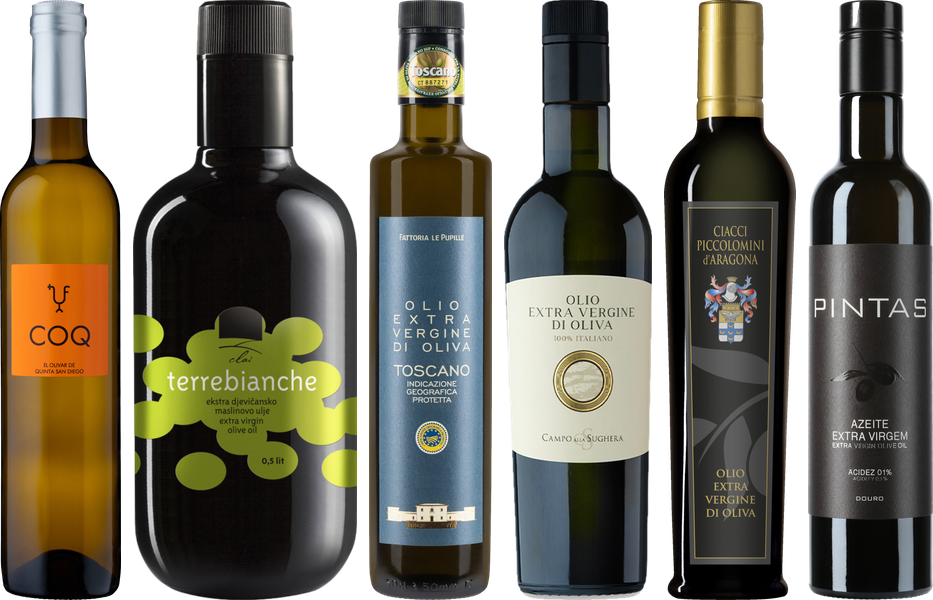 Weinberg Olivenöl Premium Verkostungsset